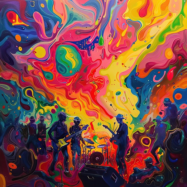 Cosmic Jam Session 7294HB 47 by Abstract Rebellion