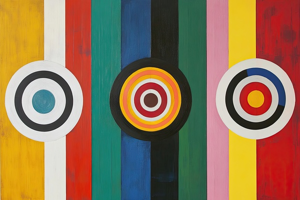 Chromatic Targets 7P3H9N 53 by Abstract Rebellion