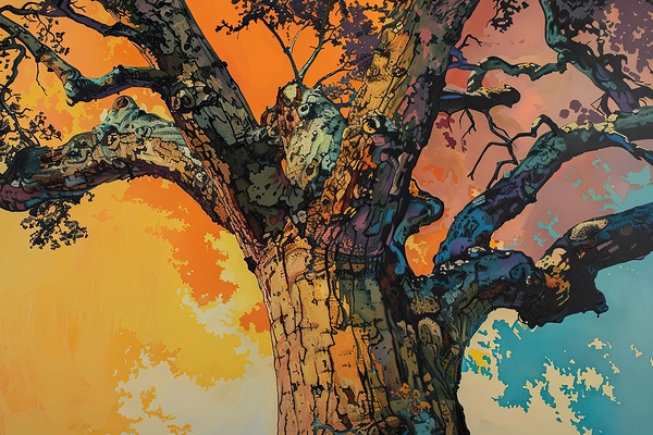 Arboreal Ascent 7P3H9N 59 by Abstract Rebellion