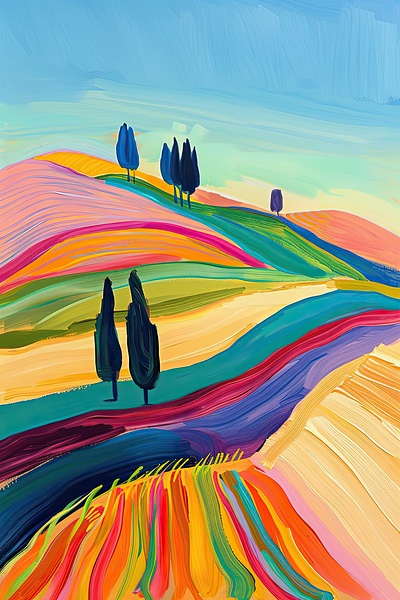 Chromatic Hills N92H7P 55 by Abstract Rebellion
