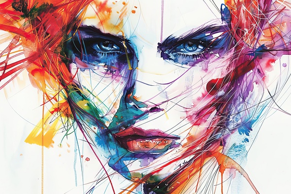 Chromatic Whispers H3N8P2 63 by Abstract Rebellion