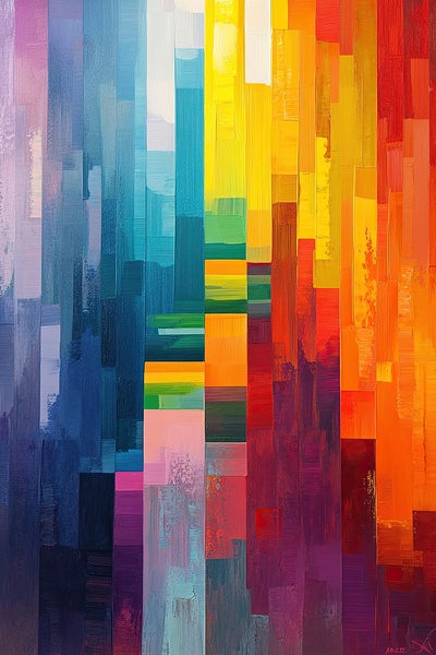 Chromatic Tapestry H39N2J 52 by Abstract Rebellion