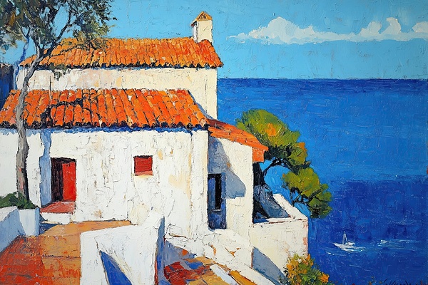 Azure Coast Escape H3P9N2 55 by Abstract Rebellion