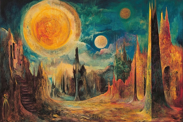 Celestial Ruins 9P3N2H 60 by Abstract Rebellion