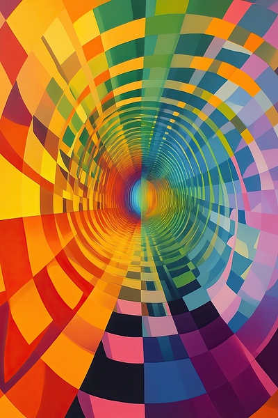 Chromatic Vortex H92P3Z 64 by Abstract Rebellion