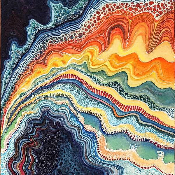 Chromatic Strata H9P4NZ 57 by Abstract Rebellion
