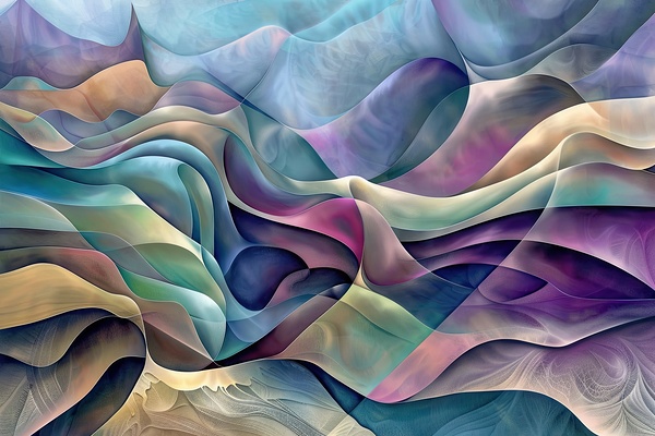 Chromatic Rhapsody 74D9N2 58 Print