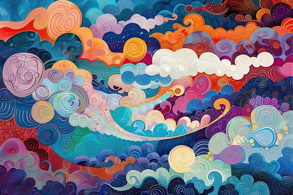 Celestial Reverie H3N2P9 47 by Abstract Rebellion