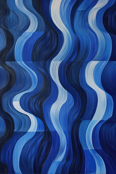 Azure Currents Flow Y29N7 53 by Abstract Rebellion