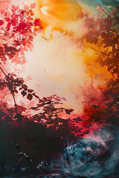 Crimson Canopy 8H29P4 47 Print