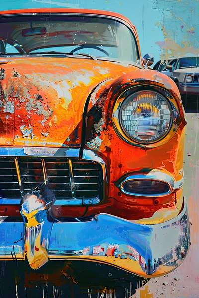 Chrome Reflections Kustom 529HJ 52 by Abstract Rebellion