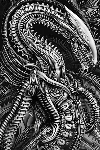 Biomechanical Symphony 7H29P4 45 by Abstract Rebellion