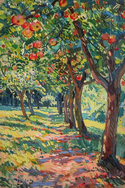 Apple Orchard Path 2J9HNP 48 by Abstract Rebellion