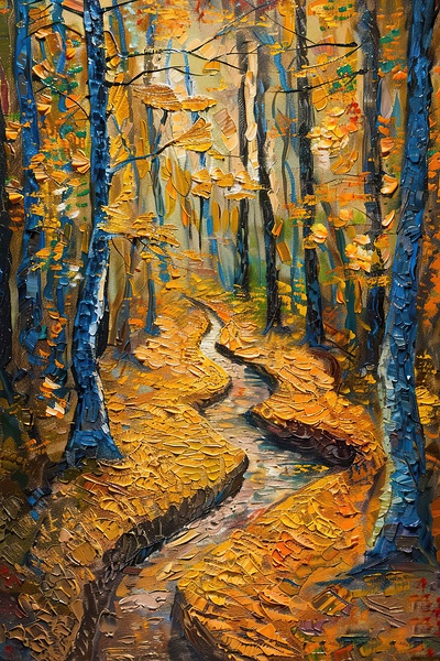 Autumnal Stream 7H29P4 45 by Abstract Rebellion
