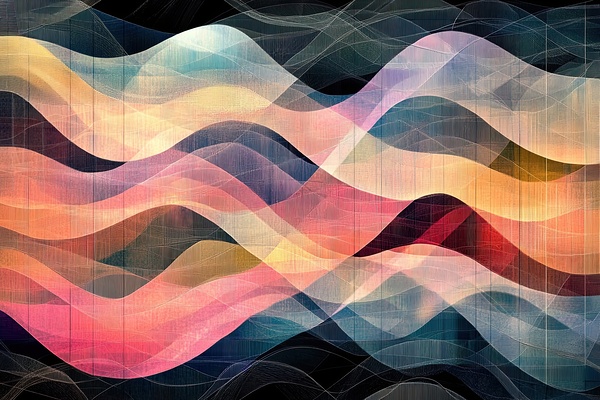Chromatic Waves 4892HP 57 by Abstract Rebellion