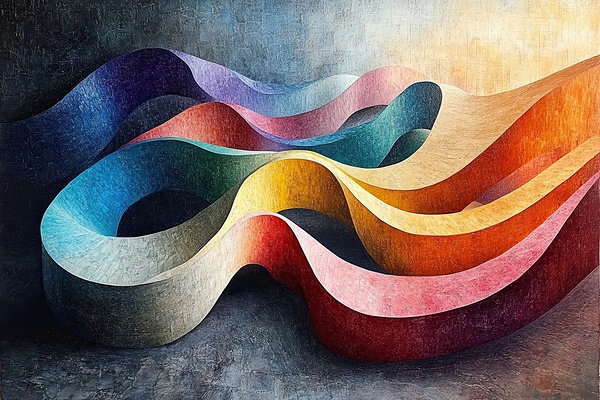 Chromatic Ribbons Flow 2Y9P3H 58 by Abstract Rebellion