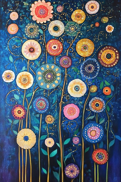 Blooming Cosmos 79HNPZ 60 by Abstract Rebellion