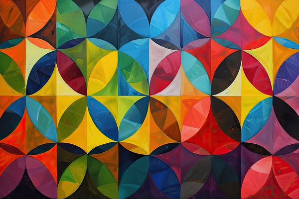 Chromatic Tessellation Y59H2N 55 by Abstract Rebellion