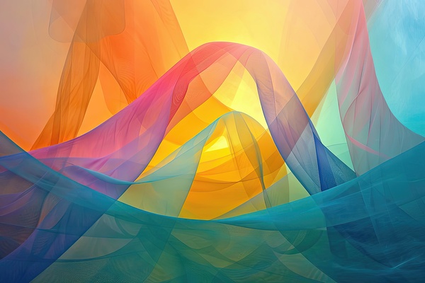 Chromatic Waves 7H29P4 45 by Abstract Rebellion