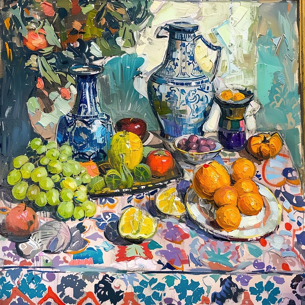 Abundant Still Life H9P2N5 57 by Abstract Rebellion