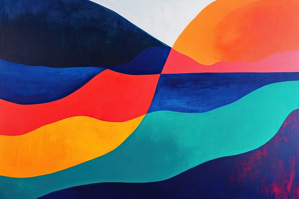 Chromatic Horizons H3C9N2 57 Print