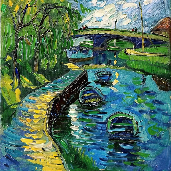 Azure River Boats N92HJ 55 Print