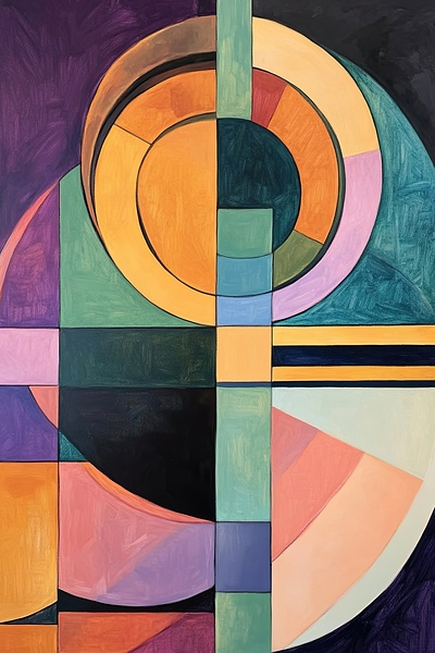 Circular Intersections 7H3N92 55 by Abstract Rebellion