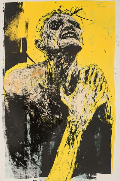 Anguished Figure Y72H9N 55 Print