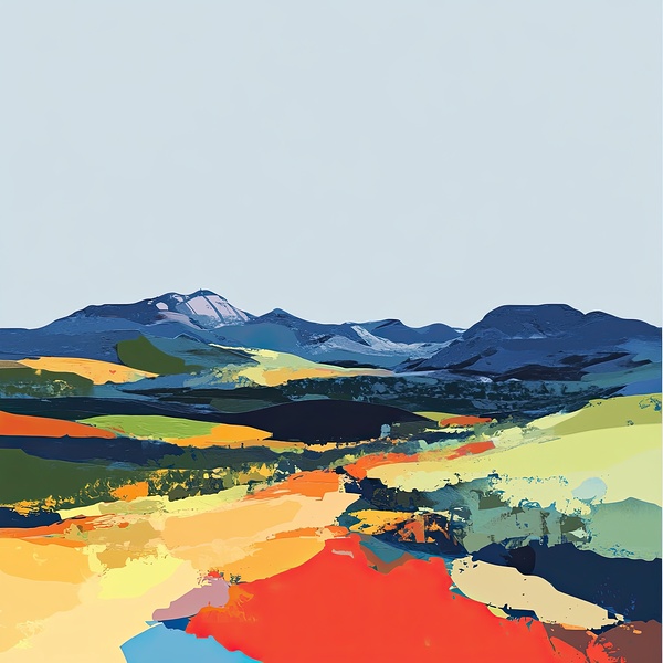 Chromatic Horizons H3P2N9 55 Print