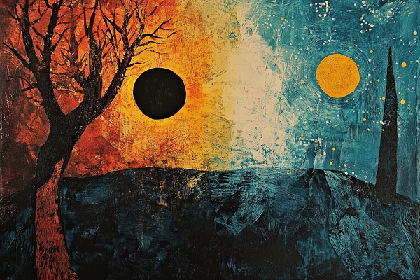 Celestial Dichotomy H92N5B 55 Print