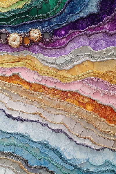 Chromatic Strata H92P3Z 57 by Abstract Rebellion