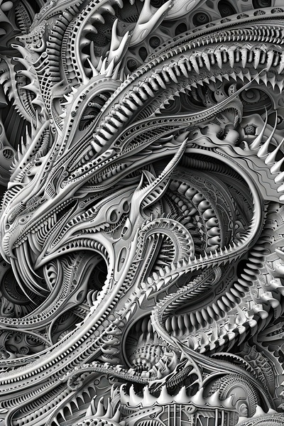 Biomechanical Entanglement 7294P 45 by Abstract Rebellion