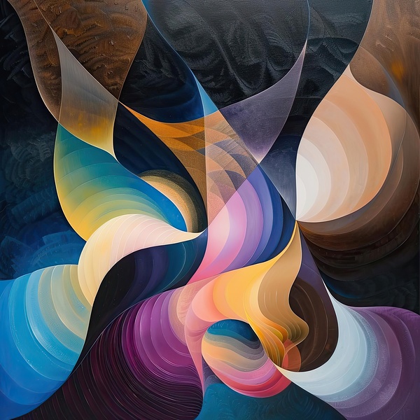 Chromatic Rhapsody 2P9H3N 55 Print