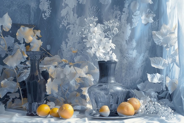 Azure Still Life G594ZN 45 by Abstract Rebellion
