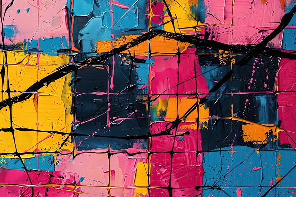 Chromatic Gridlock Y59H7N 57 by Abstract Rebellion