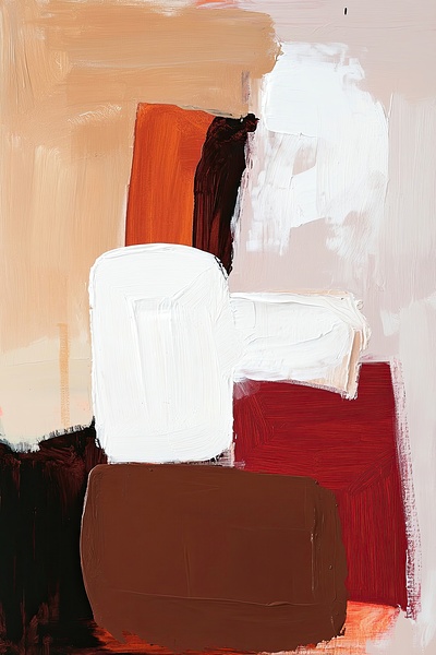 Beige Balance 98HNZJ 53 Print