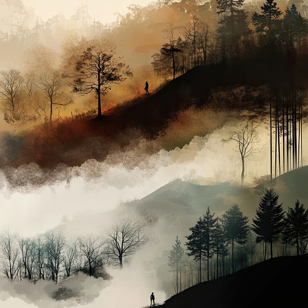 Between Two Worlds 7P3H2N 55 by Abstract Rebellion