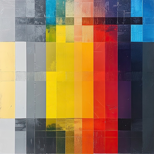 Chromatic Tesserae 4J9N2Z 52 by Abstract Rebellion