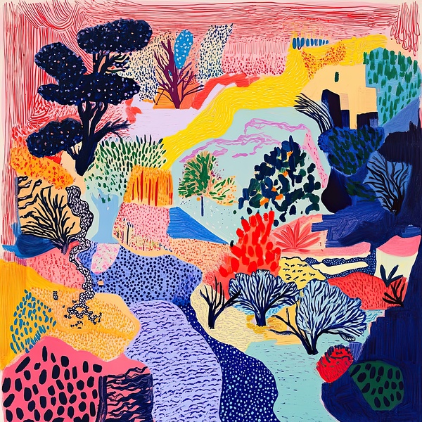 Chromatic Grove N92H7P 60 Print