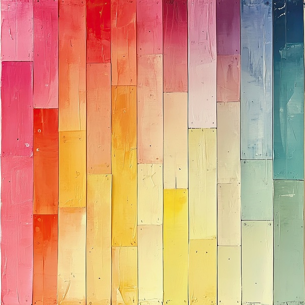 Chromatic Wood Study 2P3H9N 47 by Abstract Rebellion