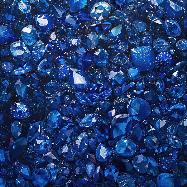 Azure Abyss Glimmer 5H2N9Z 67 Print