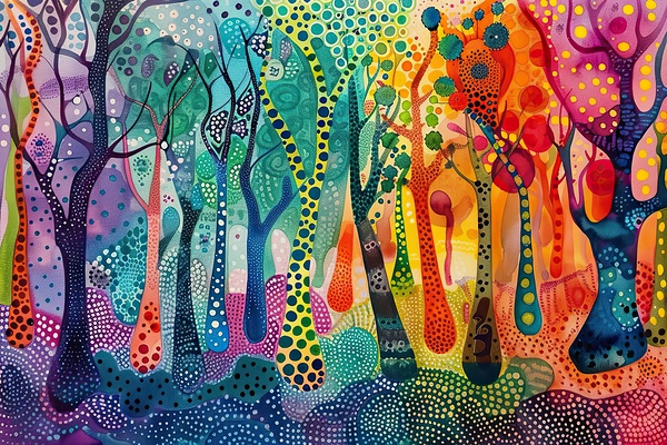 Chromatic Grove HZ92N3 62 Print