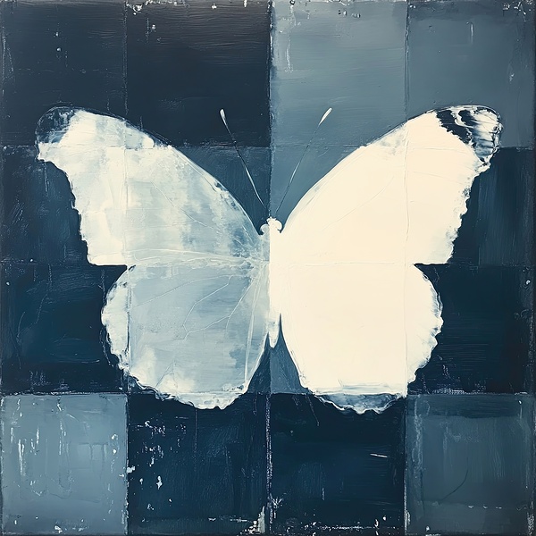 Azure Winged Epiphany H3N2P9 47 by Abstract Rebellion