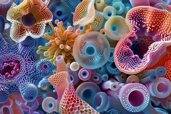 Biomorphic Symphony A729B5 45 by Abstract Rebellion
