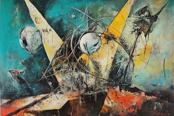 Celestial Echoes 2P9H3N 47 Print