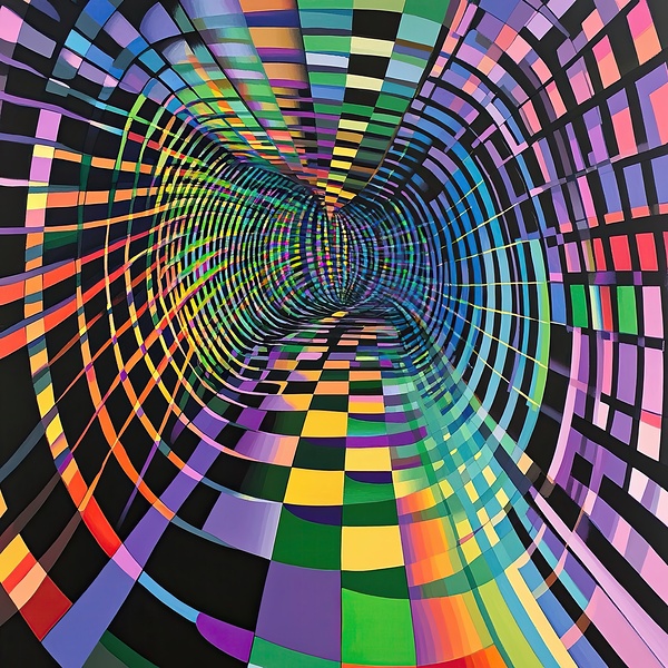 Chromatic Vortex 42HK9P 58 by Abstract Rebellion