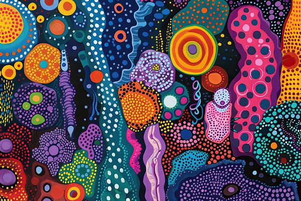Cosmic Bloom 7H29P4 55 by Abstract Rebellion