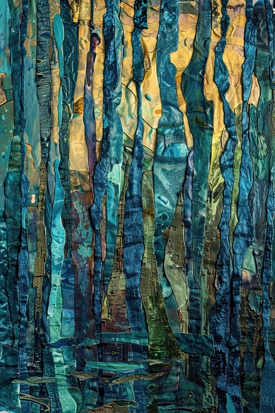 Azure Cascade NH793B 60 by Abstract Rebellion
