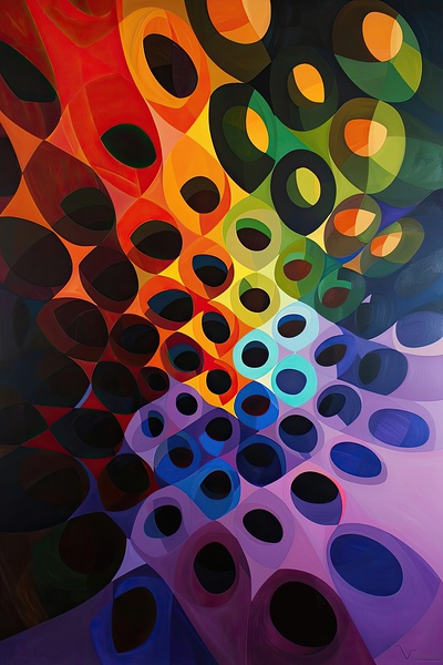 Chromatic Rhapsody 2P9H7D 55 Print