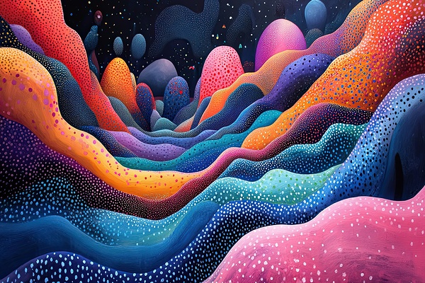 Chromatic Ridges Under Cosmos 5H2N9Z 57 by Abstract Rebellion